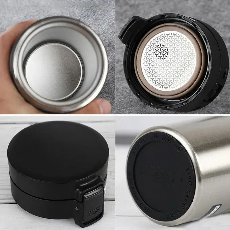 0.5L Stainless Steel Thermal Mug with Vacuum Insulation