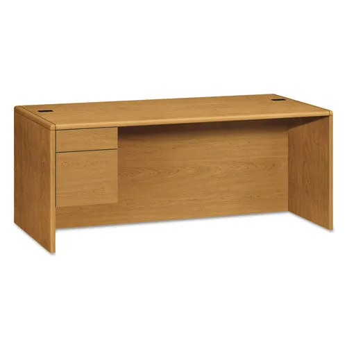 10700 Series Right Pedestal Credenza, 72w X 24d X 29.5h, Harvest