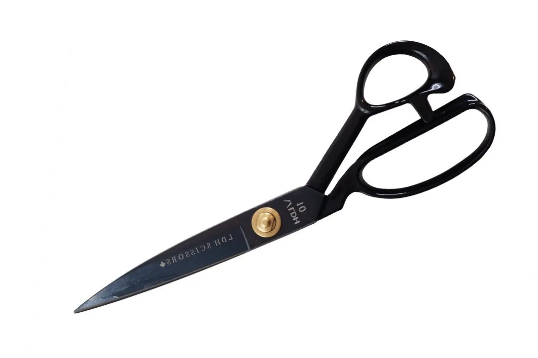 10" Midnight Edition Fabric Shears - Painted Handle - LDH Scissors