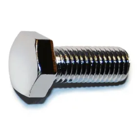 12mm-1.75 x 30mm Chrome Class 8.8 Hex Cap Screws (5 pcs.)