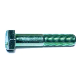 1/2"-20 x 2-1/2" Green Rinsed Zinc Grade 5 Hex Cap Screws (31 pcs.)