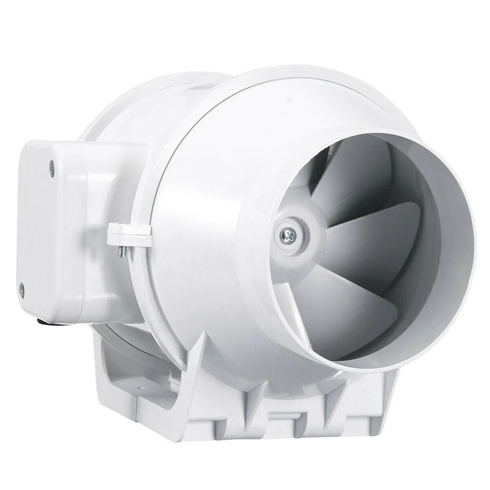 130W ABS 8" Extractor Fan w/ Remote, 2550r/min, 1200m3/h