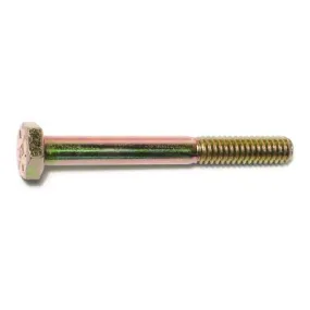 1/4"-20 x 2-1/4" Zinc Grade 8 Hex Cap Screws (50 pcs)