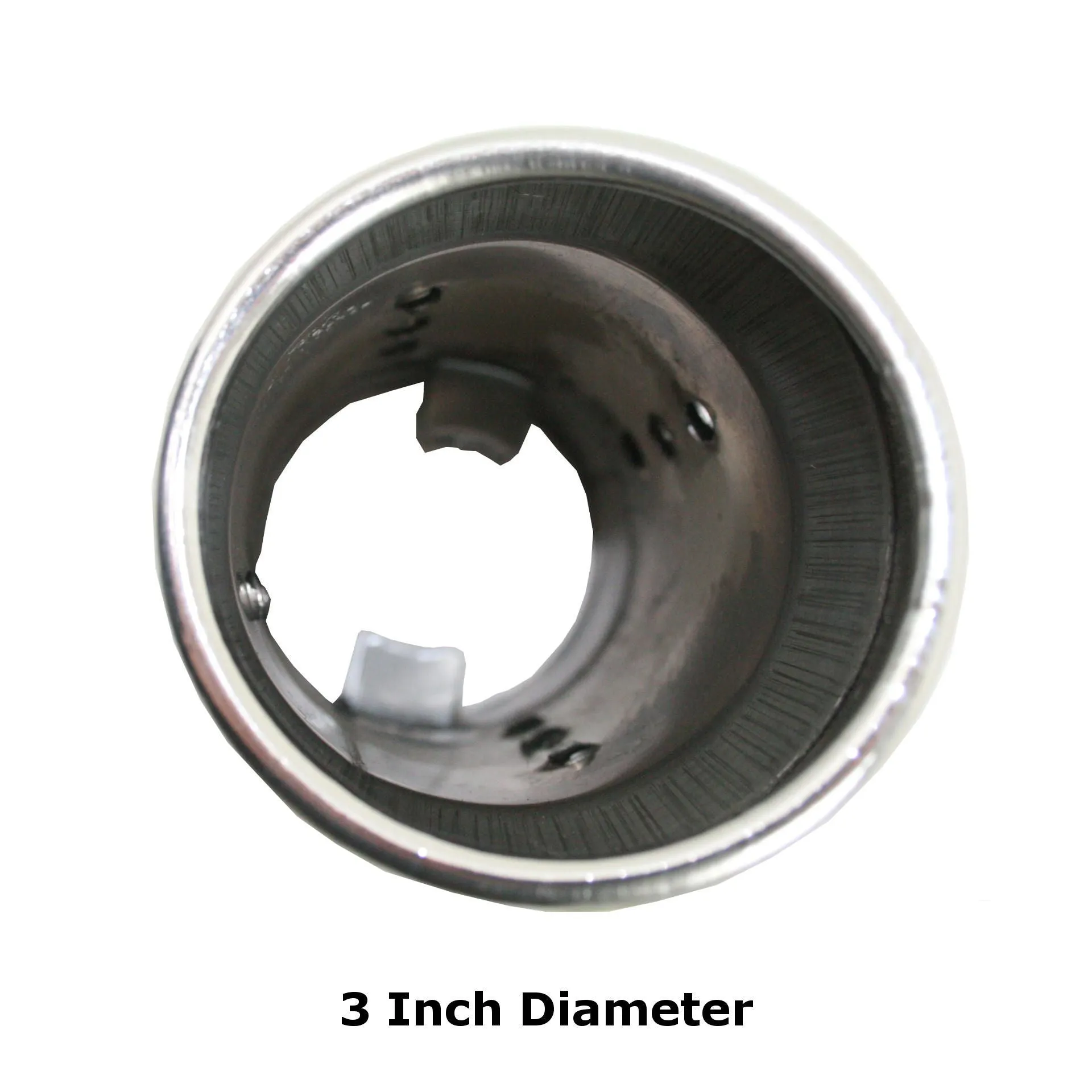 3 Inch Diameter Stainless Steel Short Exhaust Tip