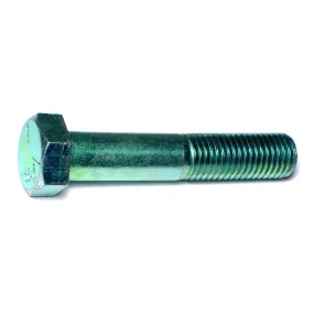 3/4"-10 x 4" Green Rinsed Zinc Grade 5 Hex Cap Screws (17 pcs.)