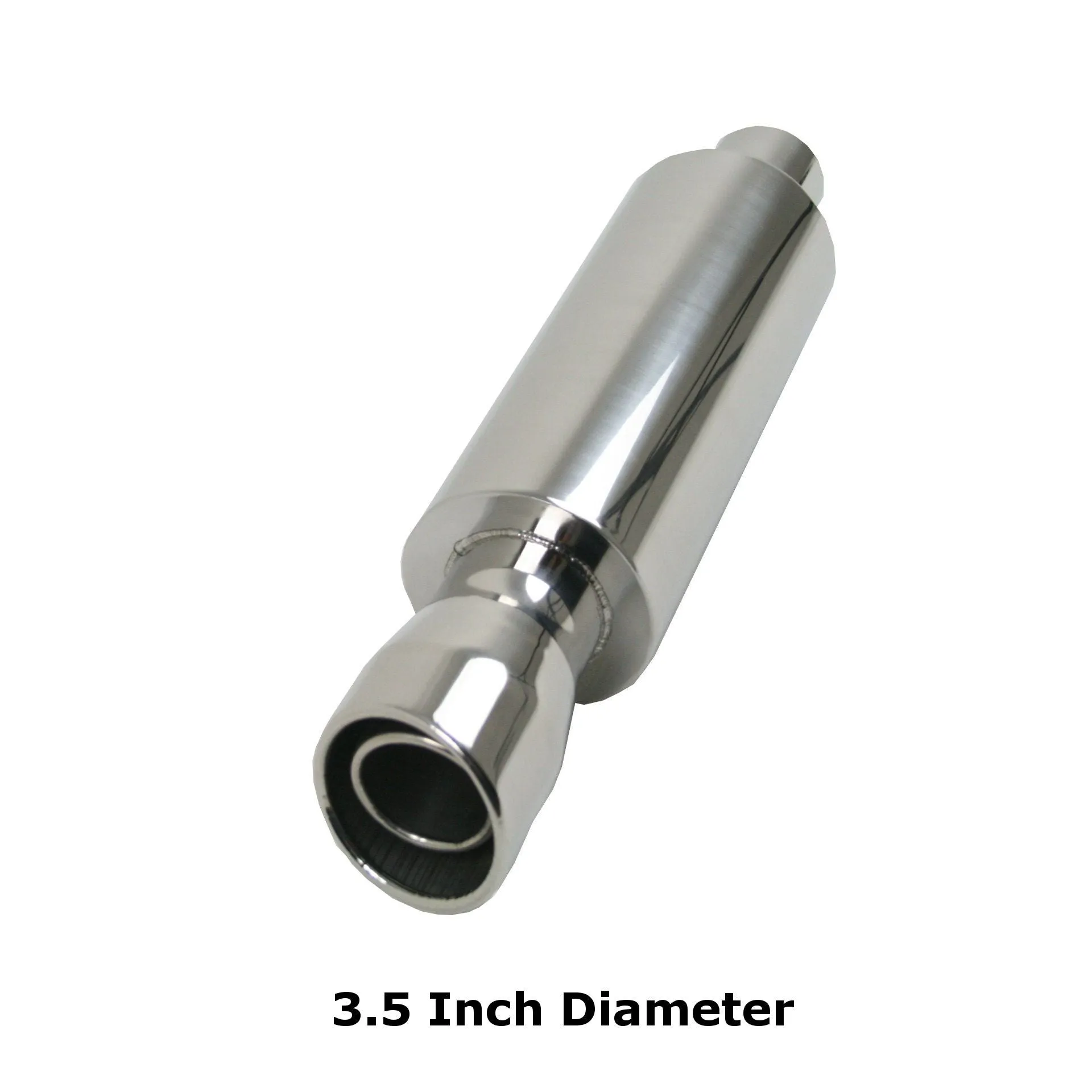 3.5 Inch Diameter Stainless Steel Long Exhaust Tip Silencer