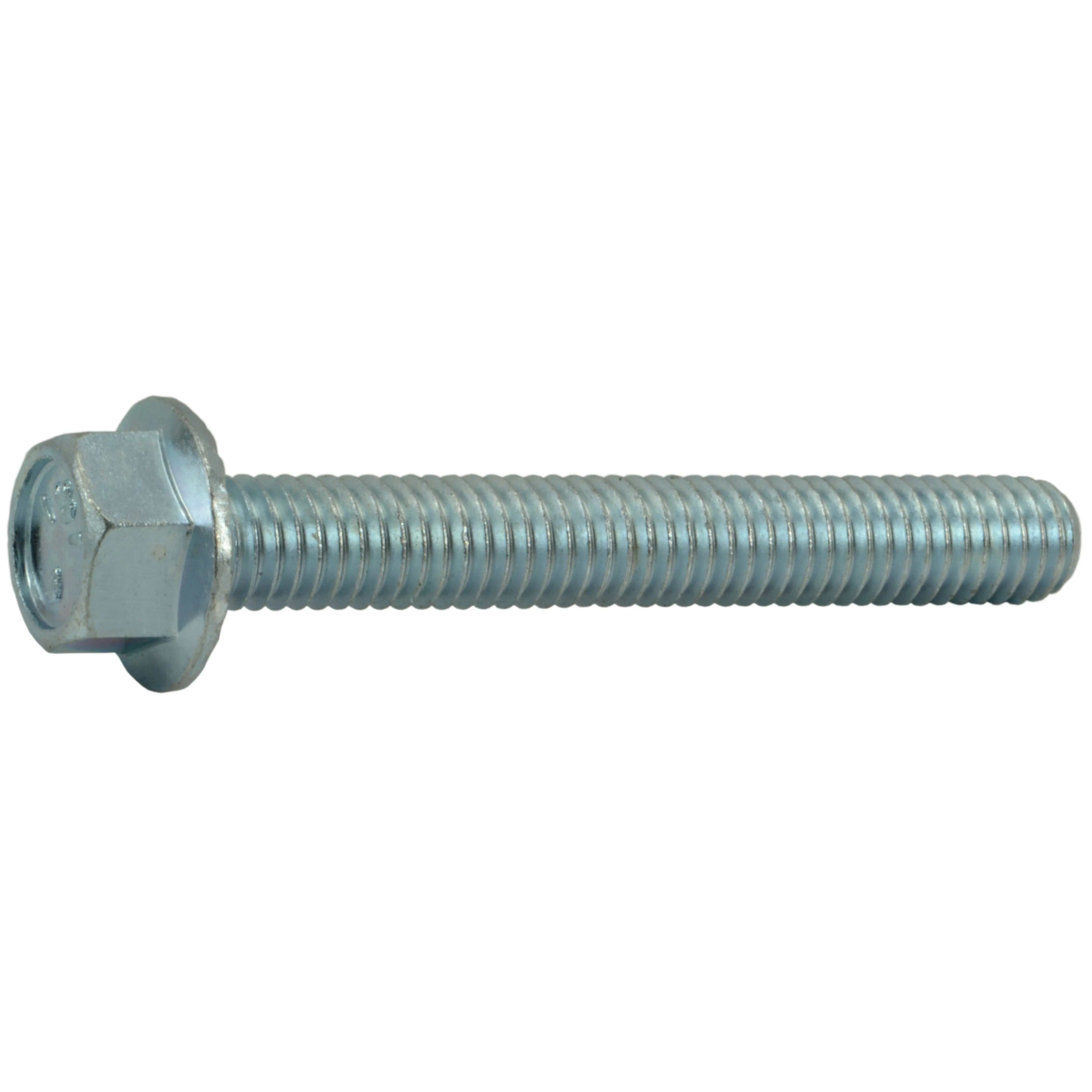 3/8"-16 x 2-3/4" Zinc Grade 5 Hex Washer Head Serrated Flange Bolts (4 pcs.)