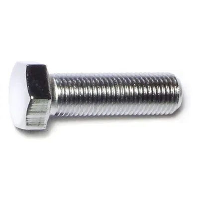 3/8"-24 x 1-1/4" Chrome Grade 5 Hex Cap Screws (10 pcs.)