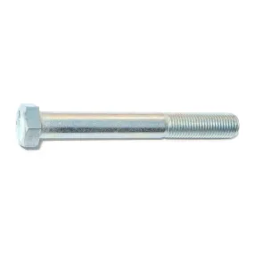 3/8"-24 x 3" Zinc Plated Grade 5 Steel Fine Thread Hex Cap Screws