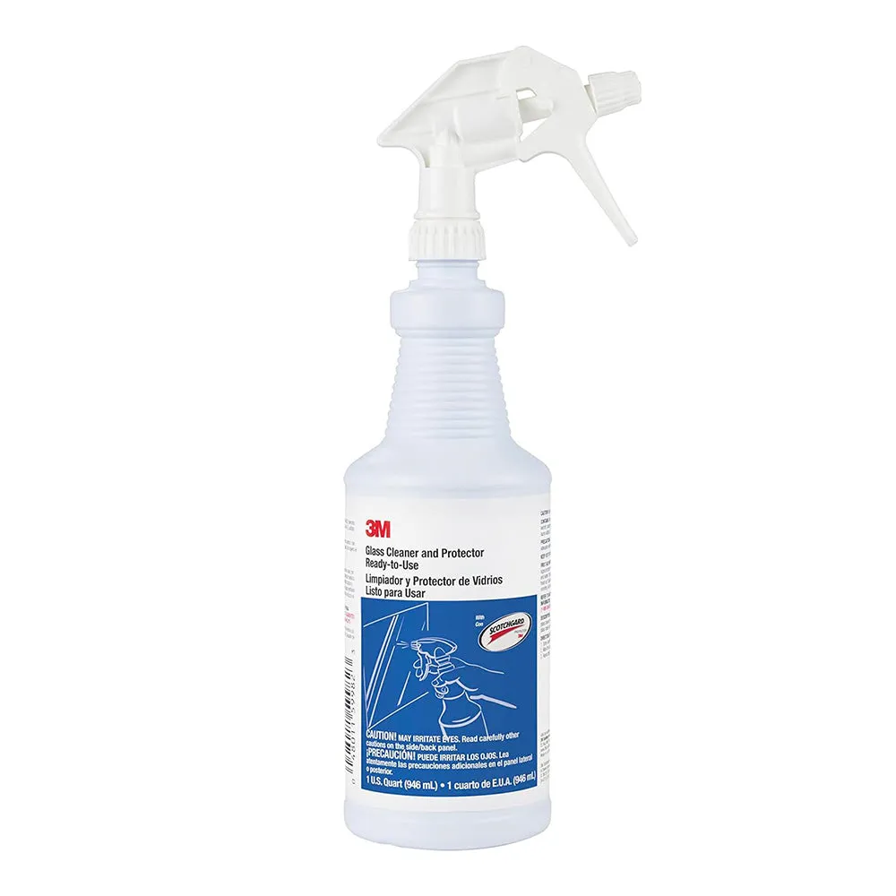 3M Scotchgard Streak Free Glass Cleaner and Protector 946ml Spray Bottle