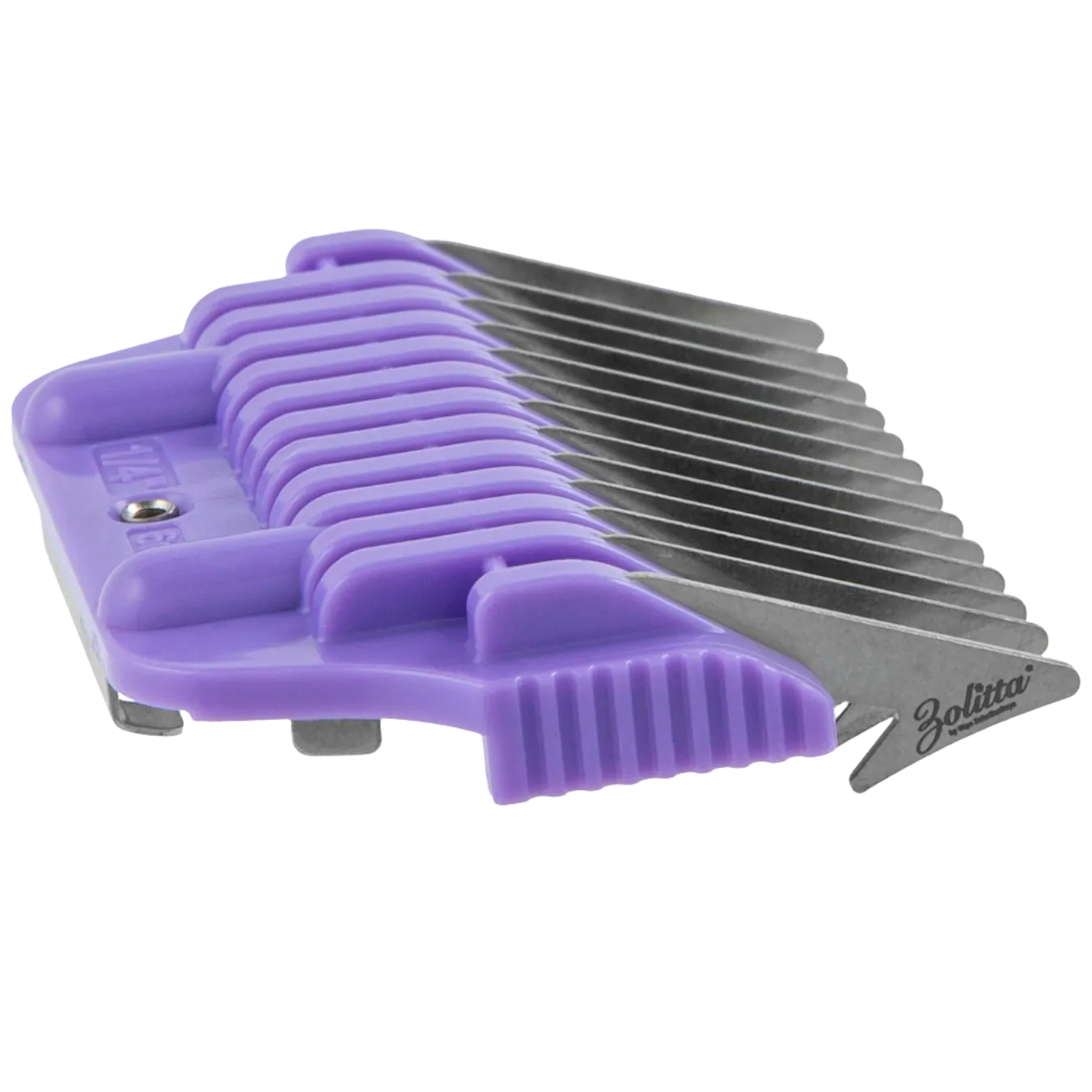 #4 1/4" Purple Wide Attachment Comb 6mm by Zolitta