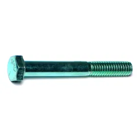 5/16"-18 x 2-1/2" Green Rinsed Zinc Grade 5 Hex Cap Screws (163 pcs.)