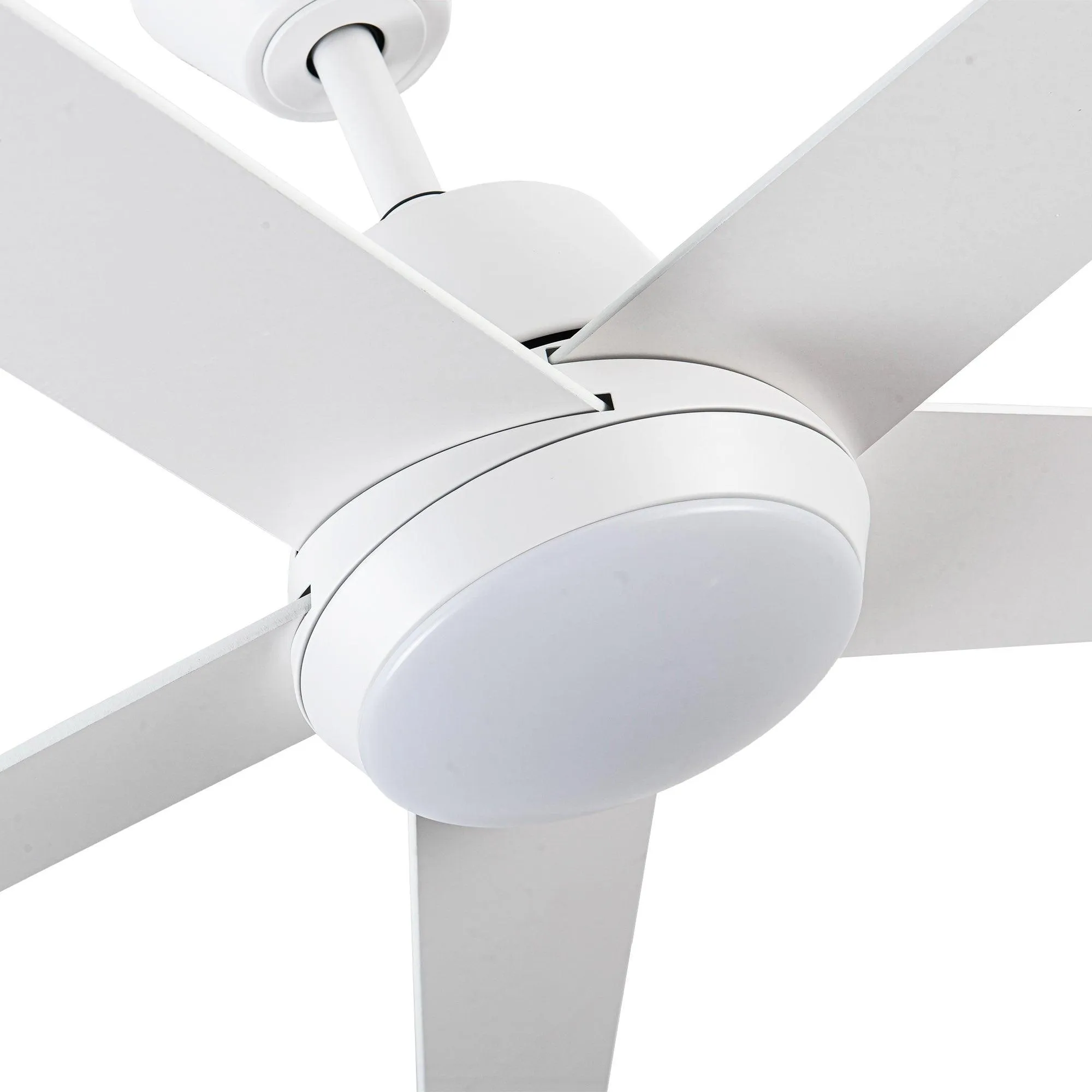 52" Vaczon 5 Blades Ceiling Fan with LED Light and Remote Control