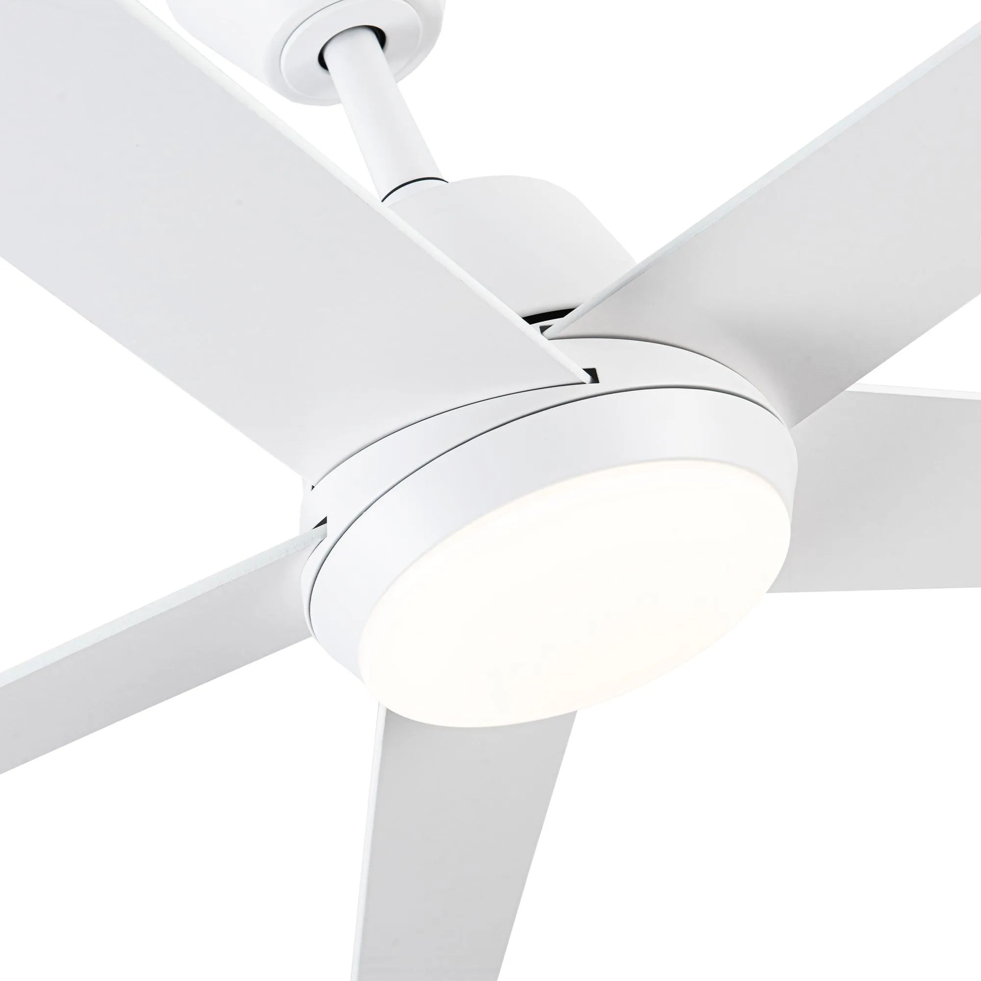 52" Vaczon 5 Blades Ceiling Fan with LED Light and Remote Control