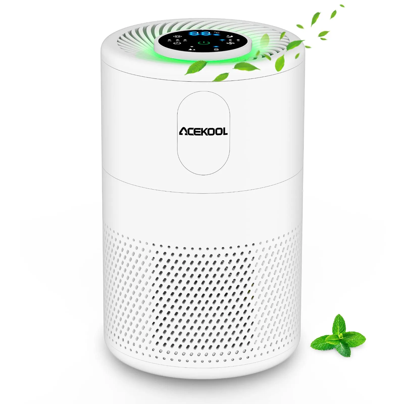 ACEKOOL Air Purifier D02 H13 HEPA Filter Smart Mode Air Purifier UK Plug