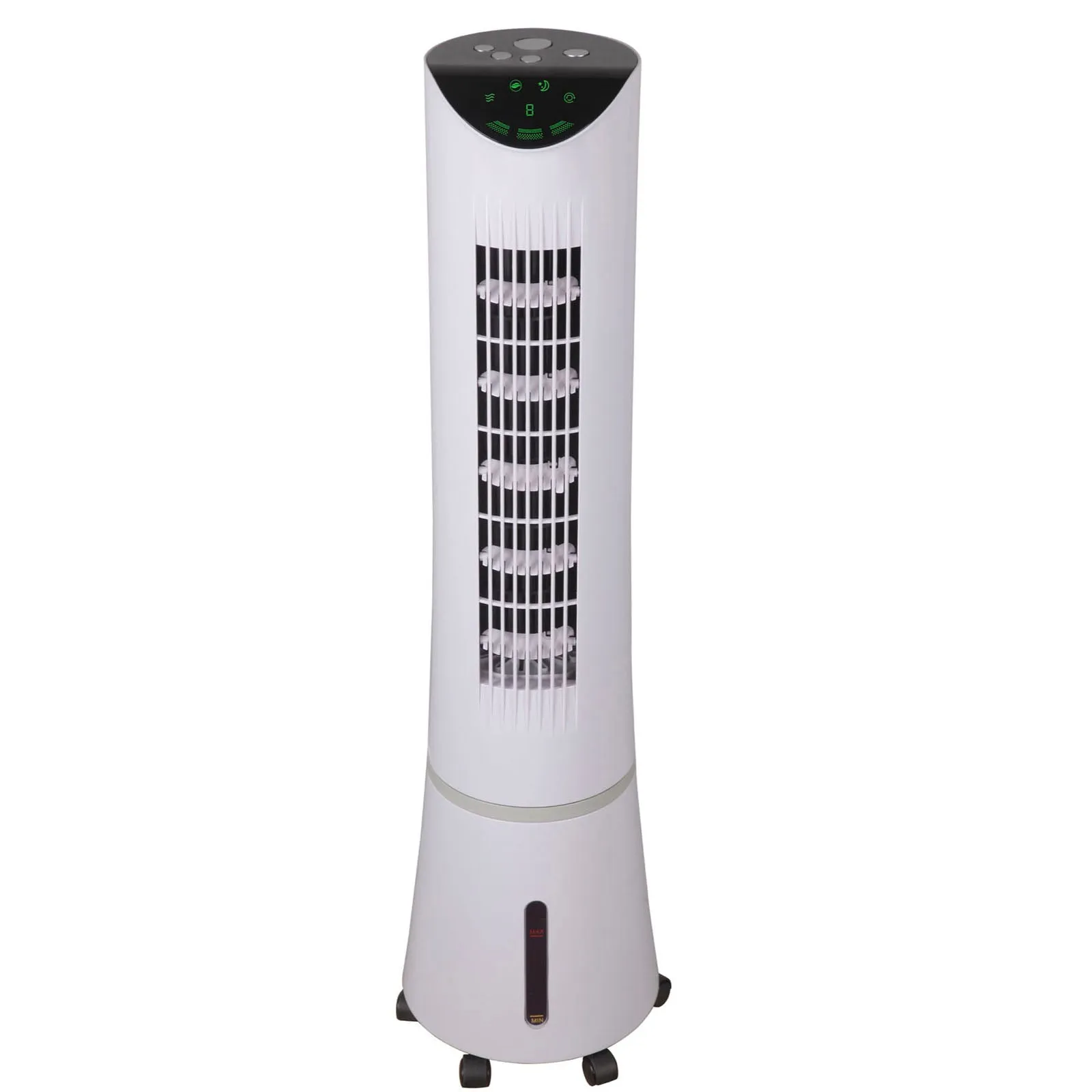 Air Cooler Tower Fan Portable Digital Conditioner Remote Control Timer White