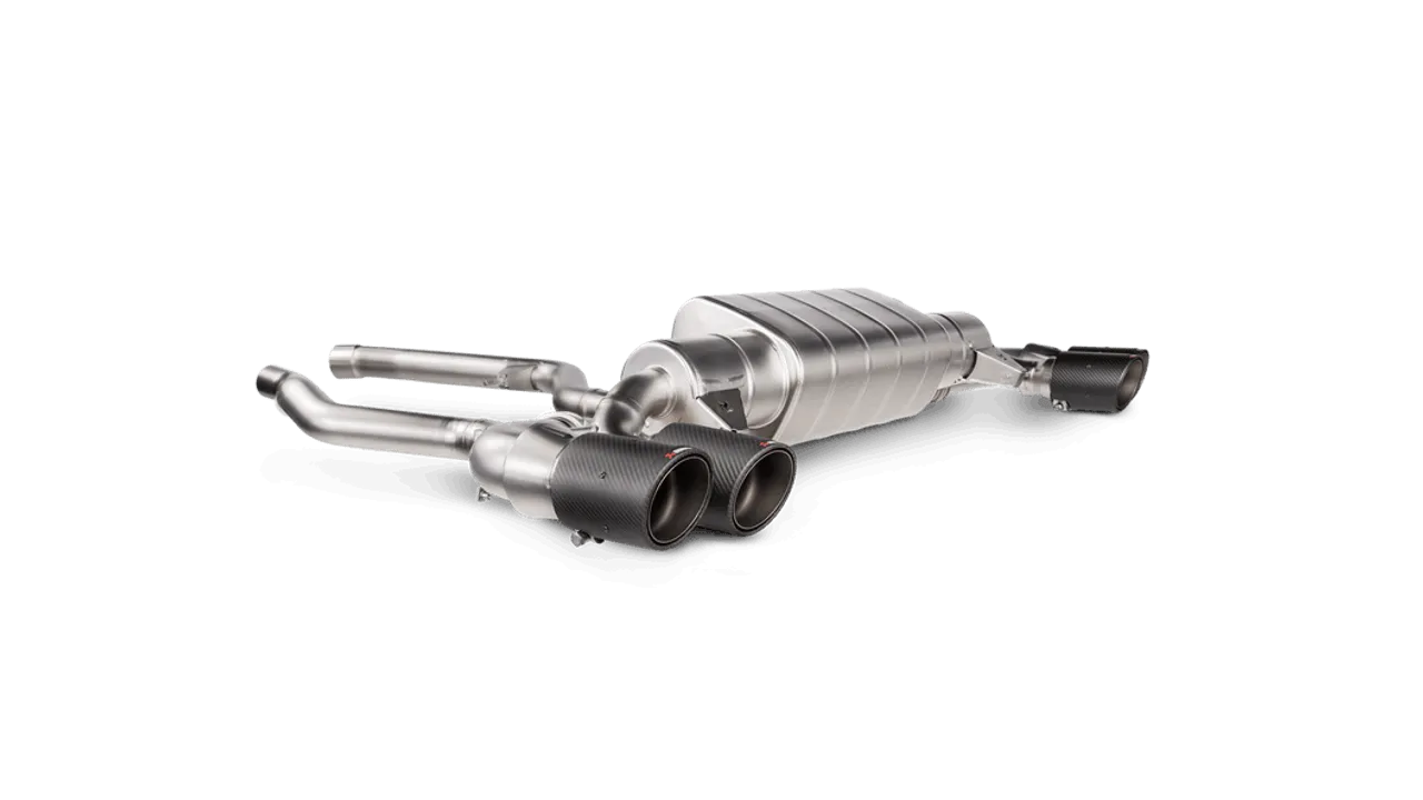 Akrapovic 2022 BMW M440i (G22, G23) Slip-On Line (Titanium) (Requires BMW Part #18308686640)