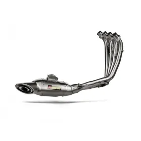 AKRAPOVIC S-H6R15-AFT Exhaust System Racing Line (Titanium) for HONDA CB650R/CBR650R 2024-