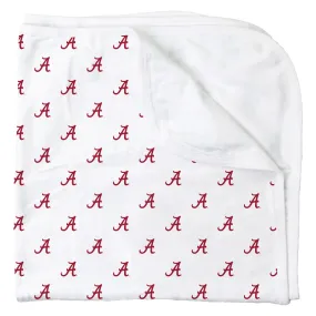 Alabama All Over Print Logo Blanket