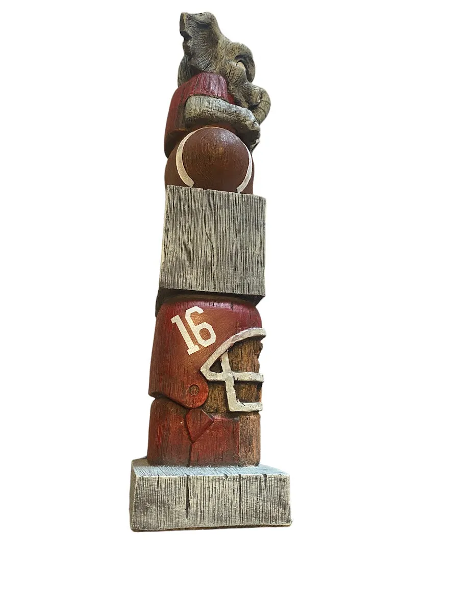 Alabama Crimson Tide NCAA 12" Elephant Totem