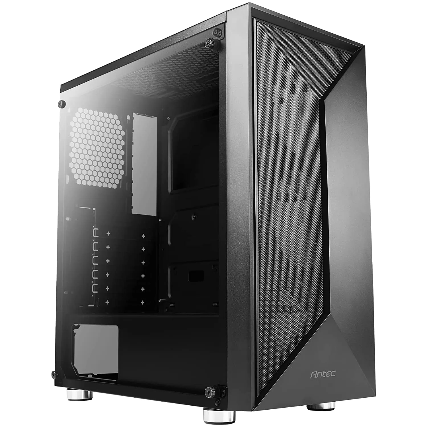 Antec NX320 Mid Tower Gaming Cabinet Computer Case Support ATX, M-ATX, ITX  3 x 120mm ARGB Fans in Front