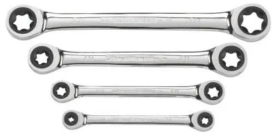 Apex Tool Group Ratcheting Wrench to Square Drive Adapter Sets, Chrome, Alloy Steel, 9230D