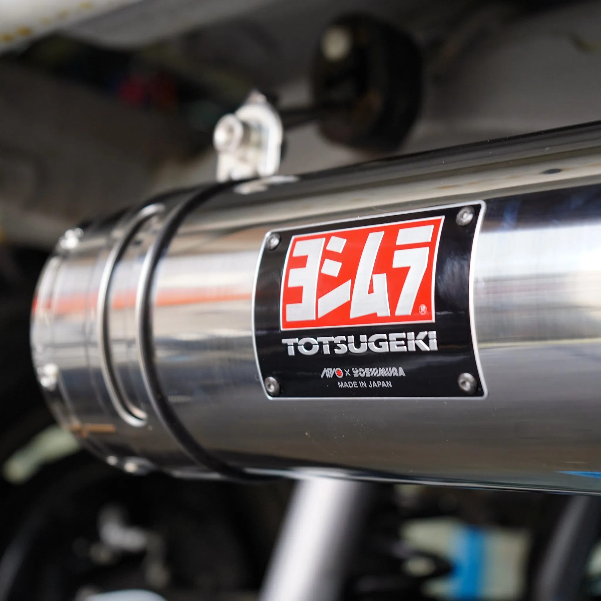 APIO x YOSHIMURA Totsugeki Stainless Steel Cyclone Exhaust System for Suzuki Jimny (2018 )