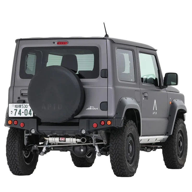 APIO x YOSHIMURA Totsugeki Stainless Steel Cyclone Exhaust System for Suzuki Jimny (2018 )