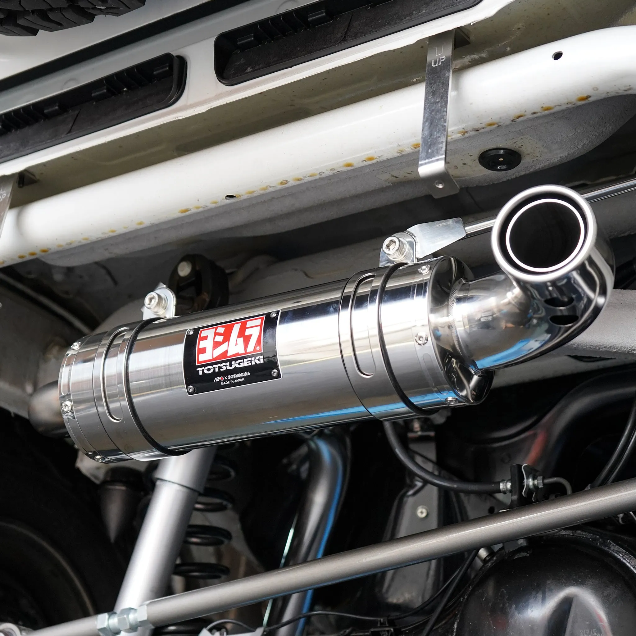 APIO x YOSHIMURA Totsugeki Stainless Steel Cyclone Exhaust System for Suzuki Jimny (2018 )