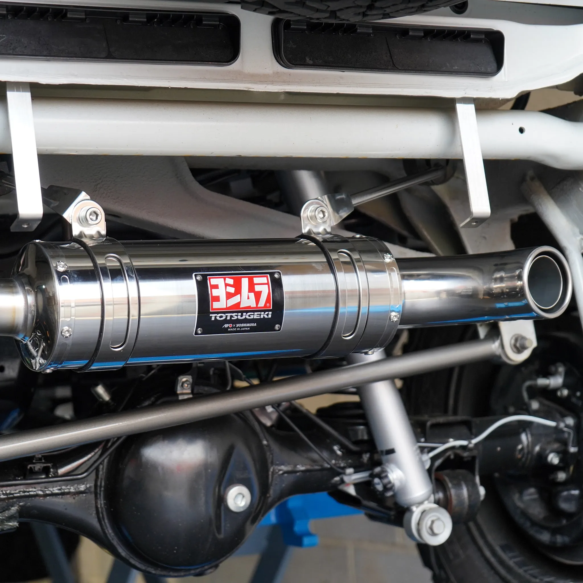 APIO x YOSHIMURA Totsugeki Stainless Steel Cyclone Exhaust System for Suzuki Jimny (2018 )