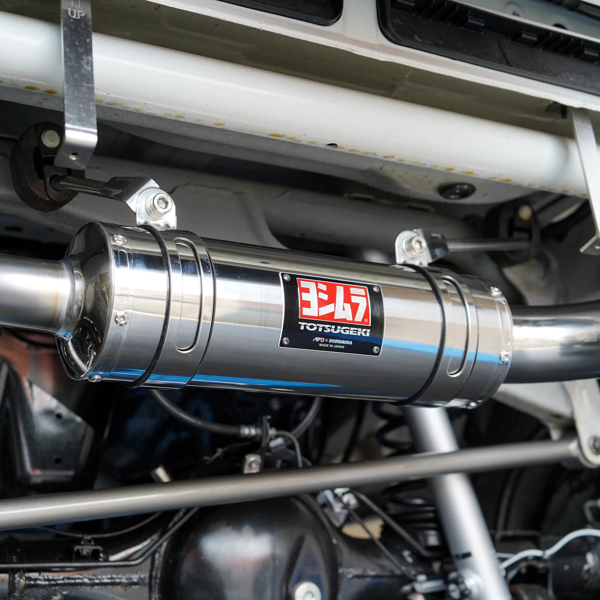 APIO x YOSHIMURA Totsugeki Stainless Steel Cyclone Exhaust System for Suzuki Jimny (2018 )