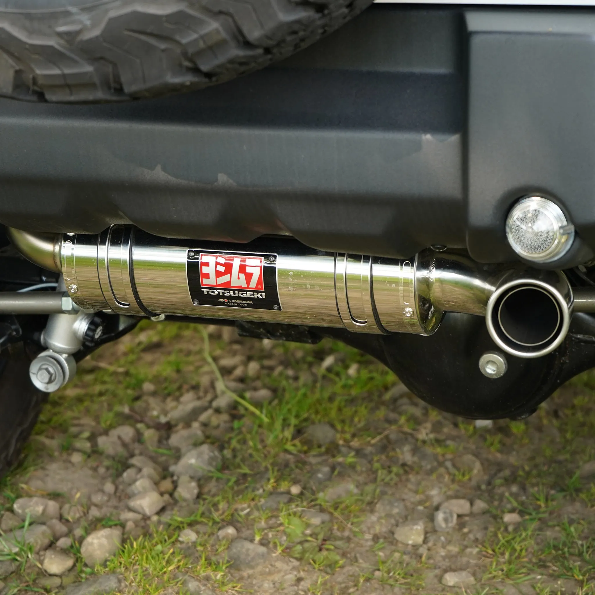 APIO x YOSHIMURA Totsugeki Stainless Steel Cyclone Exhaust System for Suzuki Jimny (2018 )