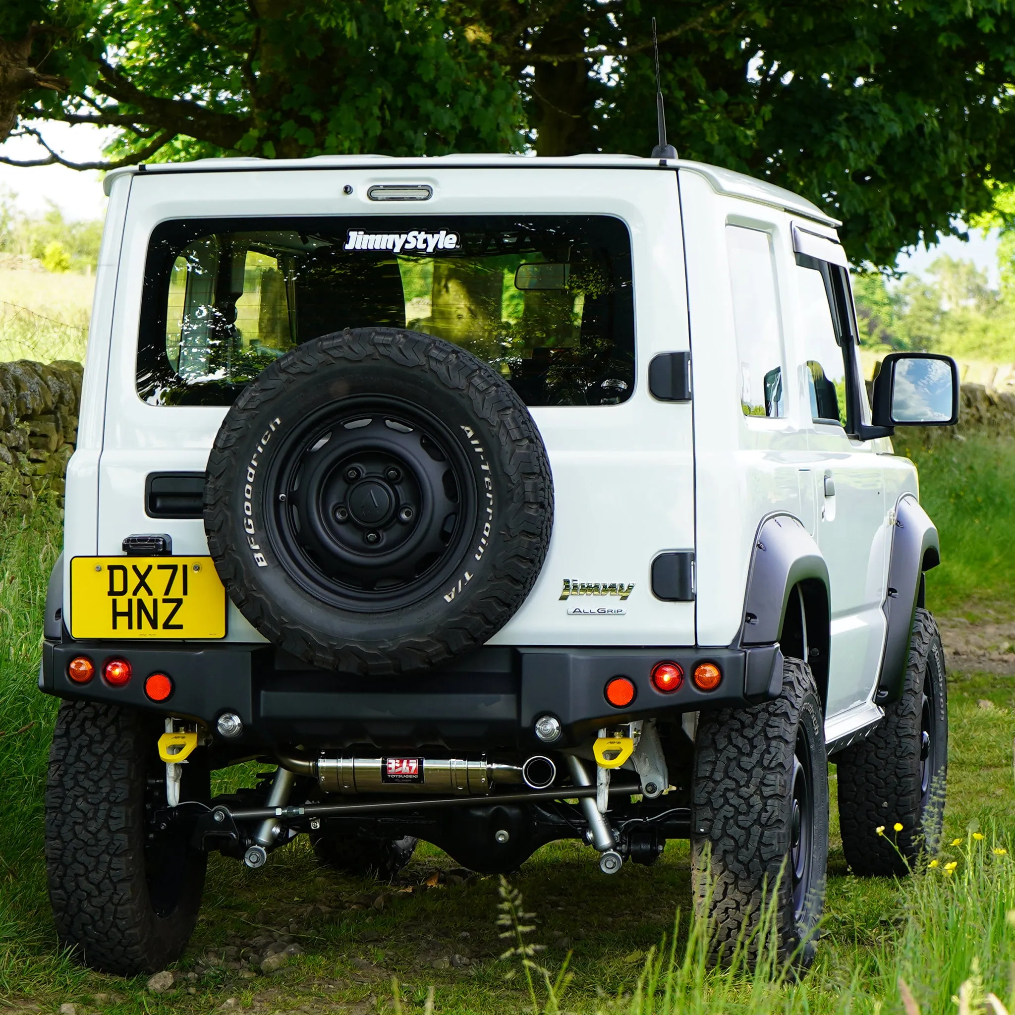 APIO x YOSHIMURA Totsugeki Stainless Steel Cyclone Exhaust System for Suzuki Jimny (2018 )