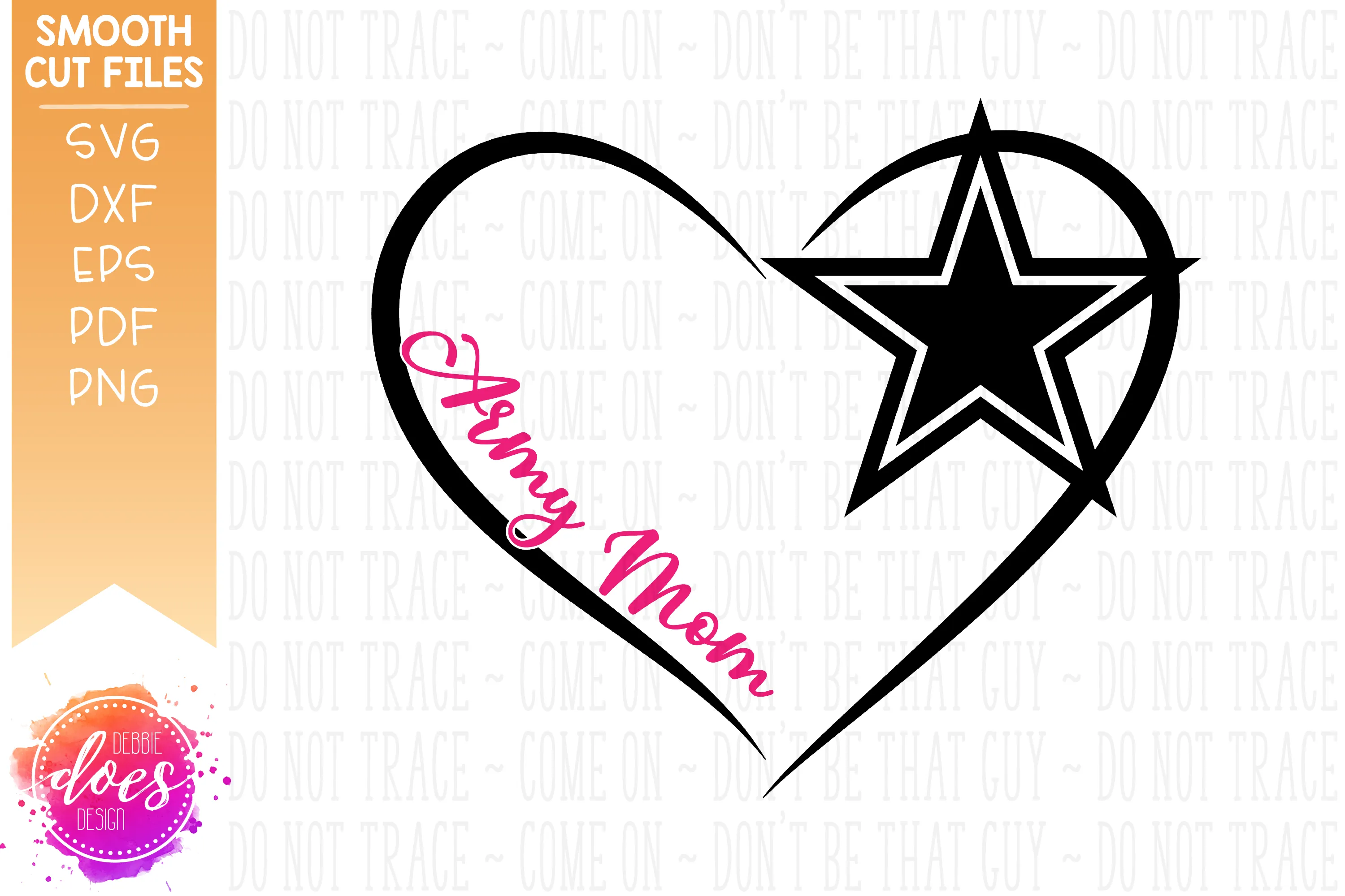 Army Mom Heart - SVG File