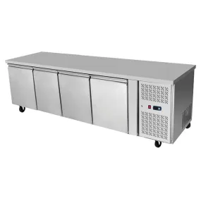 Atosa EPF3482 Underbench Four Door Freezer Table 2230 mm