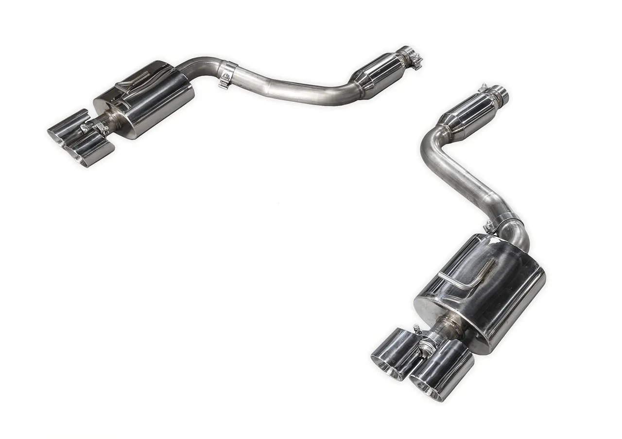 AWE EXHAUST SUITE FOR PORSCHE PANAMERA 2/4 w/ Chrome Silver Tips