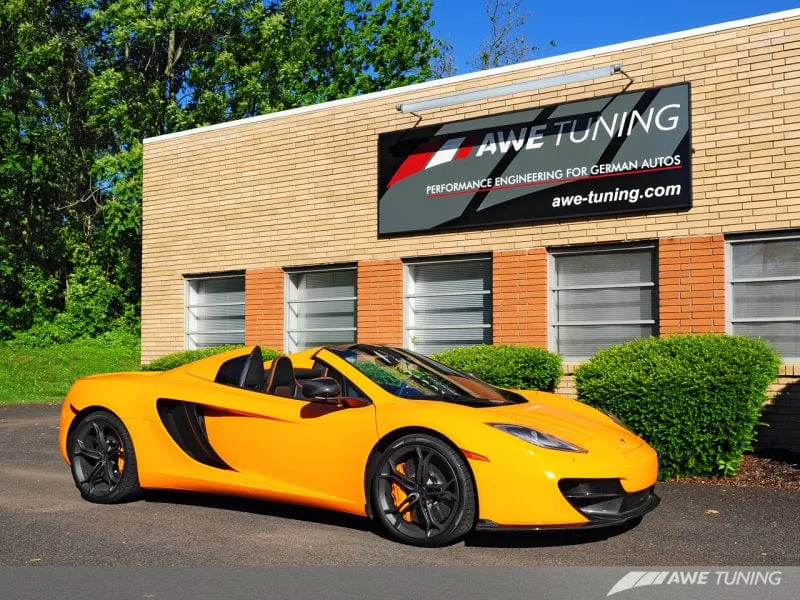 AWE McLaren MP4-12C Performance Exhaust - Black Tips