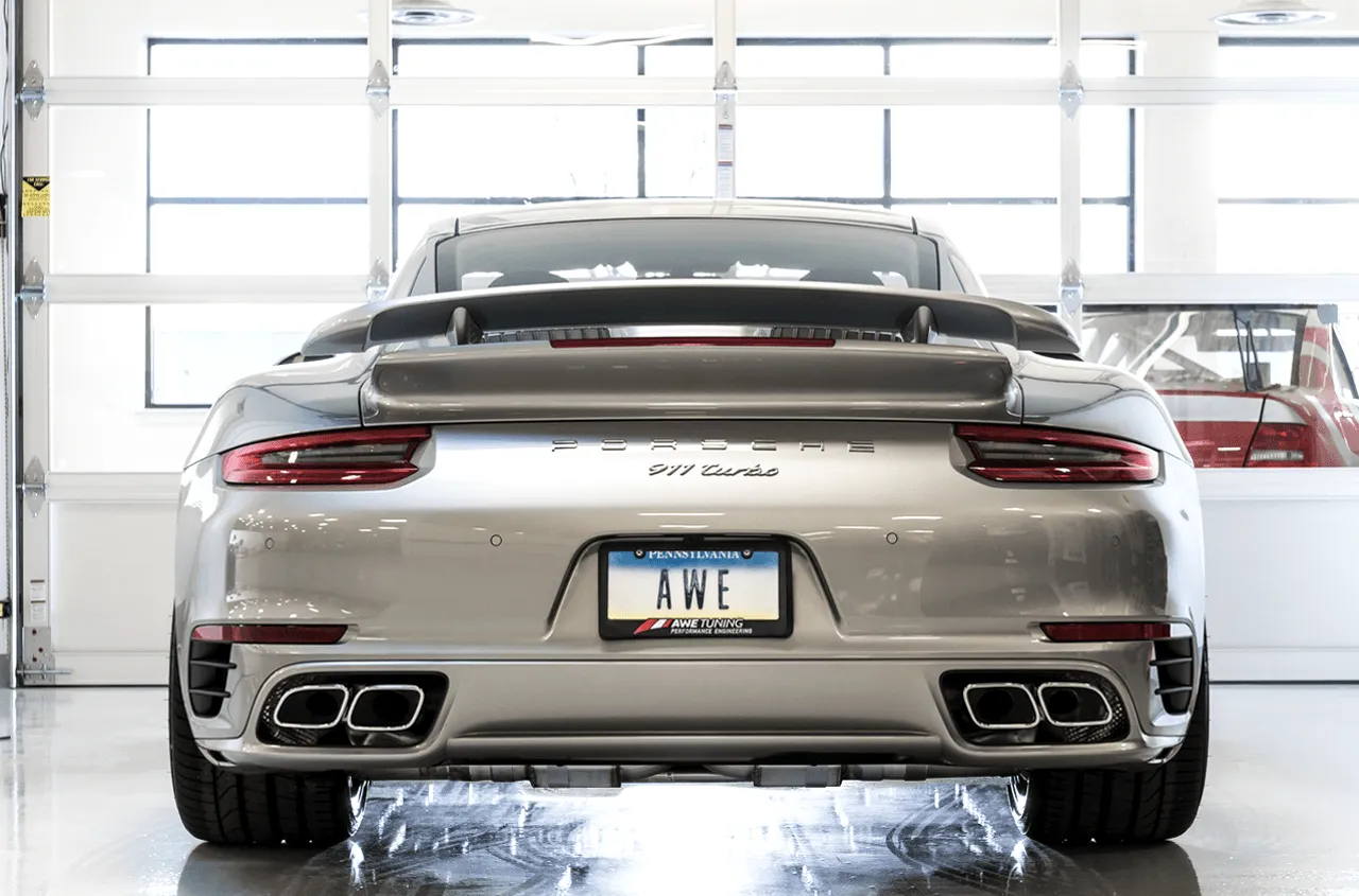 AWE PERFORMANCE EXHAUST SYSTEM FOR THE PORSCHE 991.2 TURBO AND TURBO S