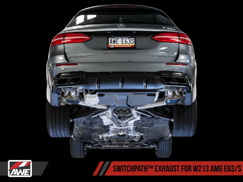 AWE Tuning Mercedes-Benz W213 AMG E63/S Sedan/Wagon SwitchPath Exhaust System - for DPE Cars