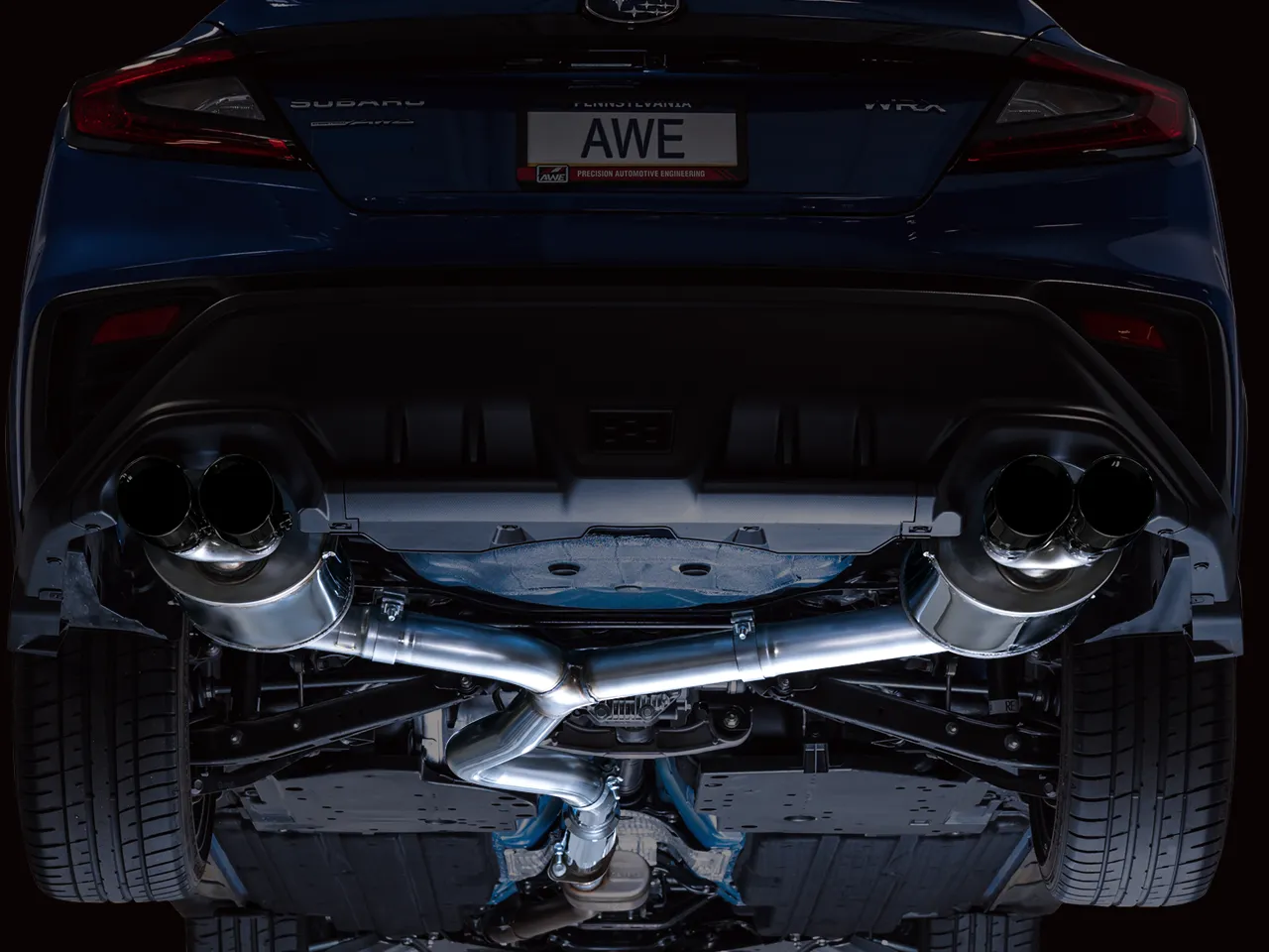 AWE Tuning Touring Cat-Back Exhaust 2022  WRX