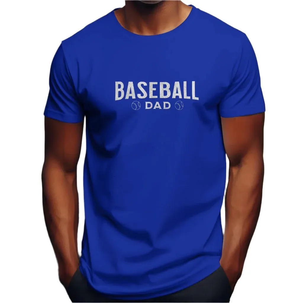 Baseball Dad Tee - Proud, Strong, Supportive