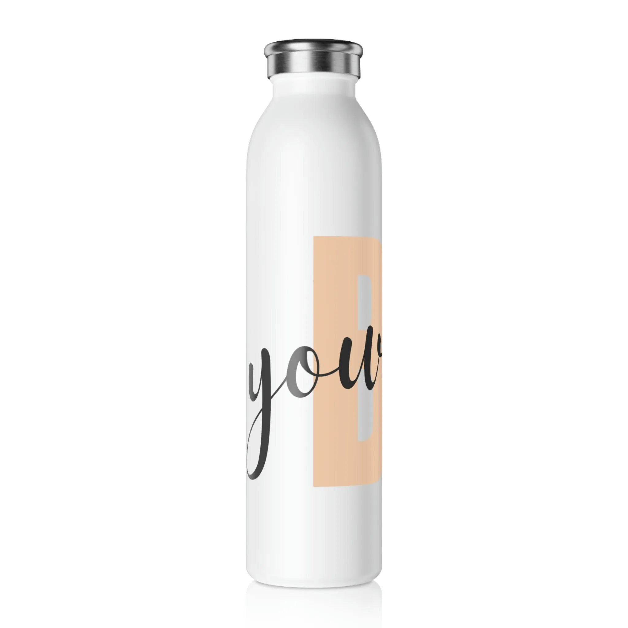 Be Yourself Slim Water Bottle