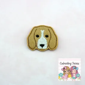 Beagle Feltie File - Dog Feltie Design - ITH Design - Feltie Design - Feltie Pattern - Embroidery Design