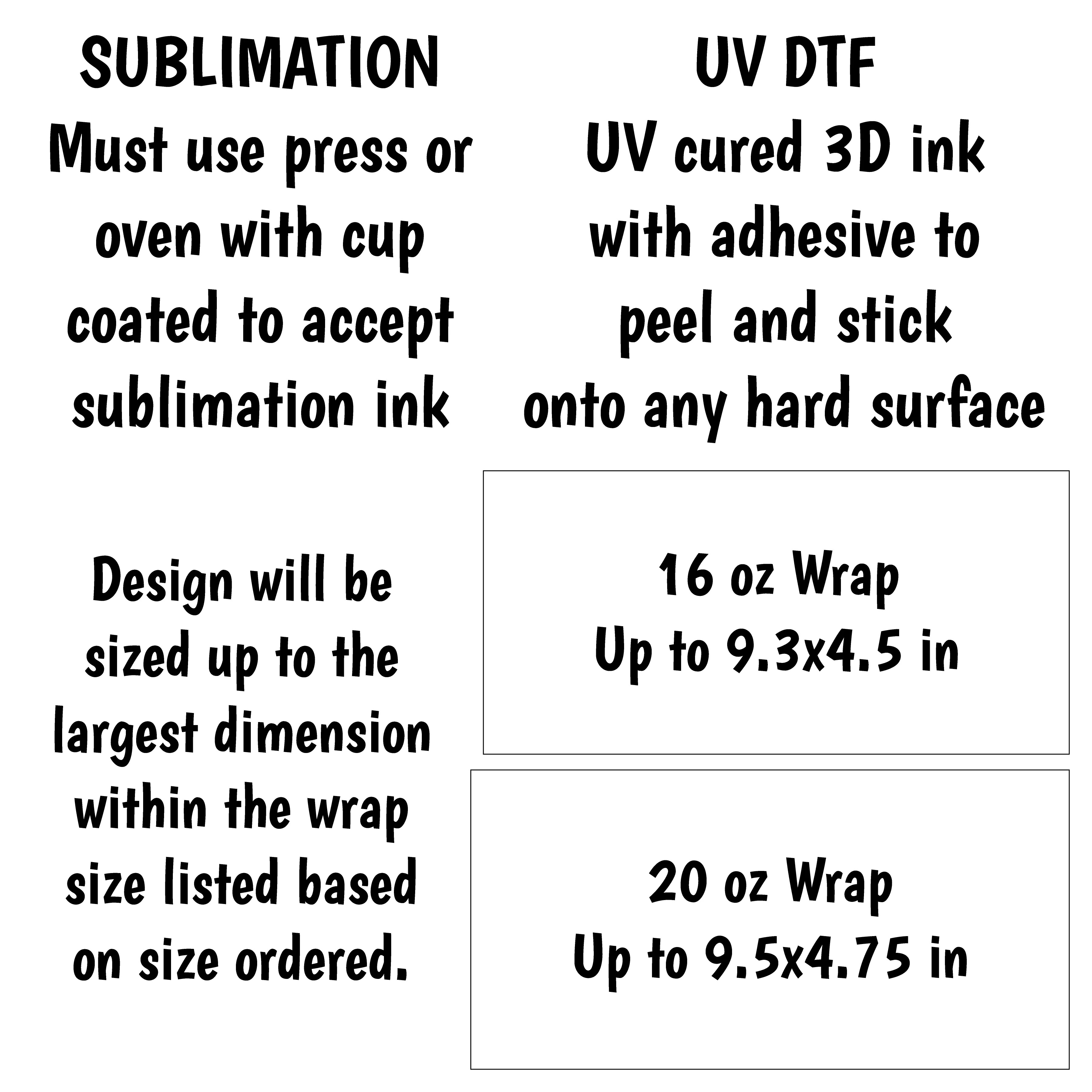 Bear Scene Wrap for 16/20 oz Cups - UV DTF or Sublimation (SHIPS IN 3-7 BUS DAYS)