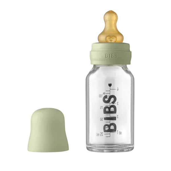 BIBS Baby Glass Bottles 110ml