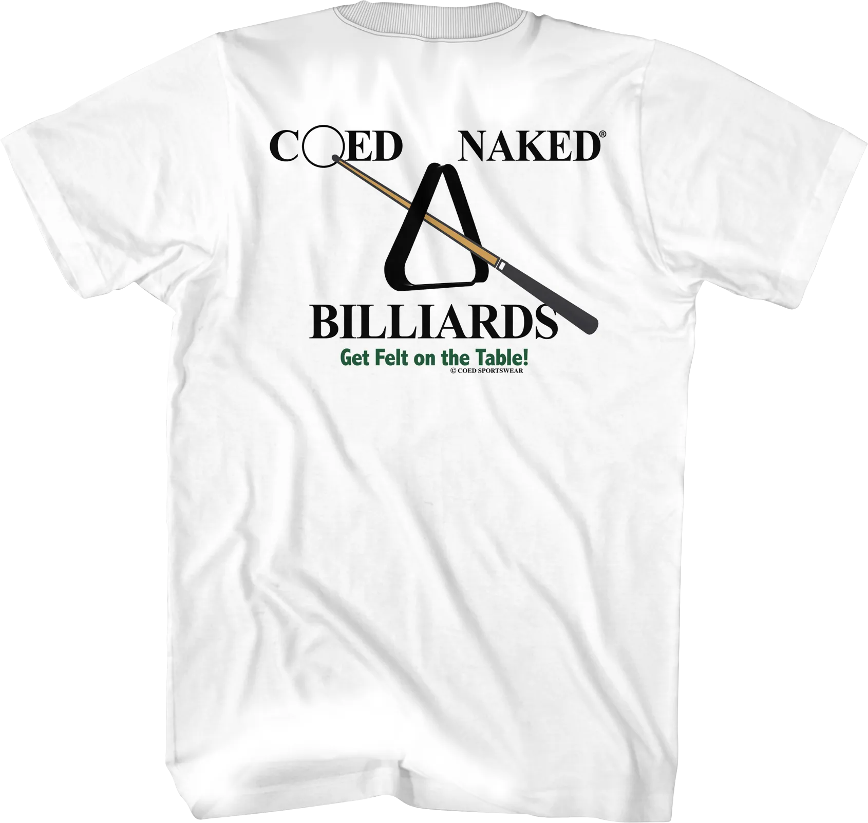 Billiards Coed Naked T-Shirt