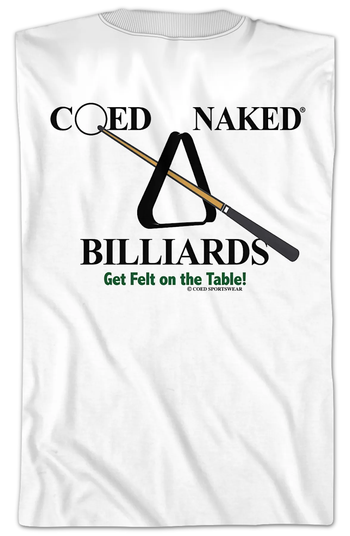 Billiards Coed Naked T-Shirt