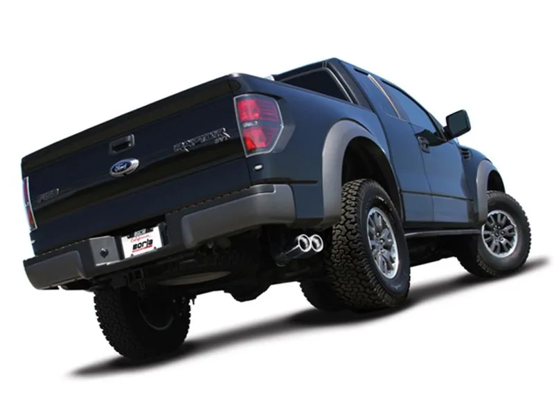 Borla Touring Exhaust - 2010-2014 Ford Raptor 6.2L