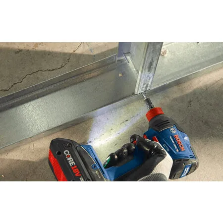 BOSCH GDX18V-1860CN 18V Brushless Connected-Ready Freak 1/4 In. and 1/2 In.Two-In-One Bit/Socket Impact Driver (Bare Tool)