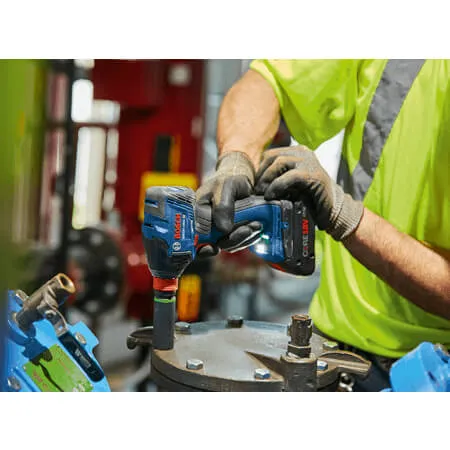 BOSCH GDX18V-1860CN 18V Brushless Connected-Ready Freak 1/4 In. and 1/2 In.Two-In-One Bit/Socket Impact Driver (Bare Tool)